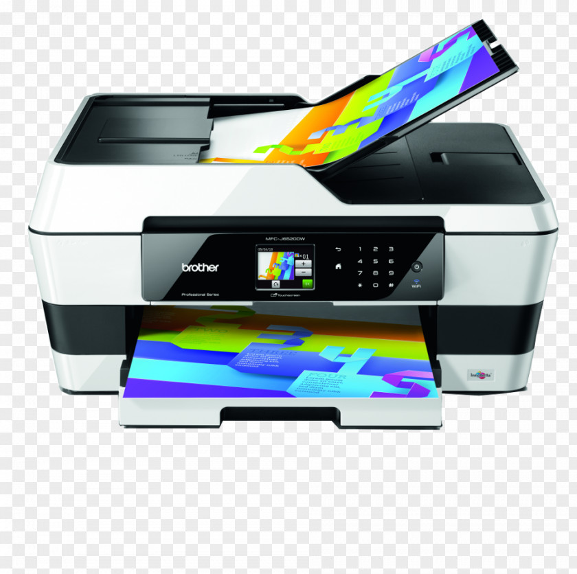 Brother Multi-function Printer Inkjet Printing Duplex PNG