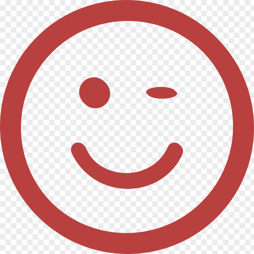 Interface Icon Wink Face Square Emotions Rounded PNG