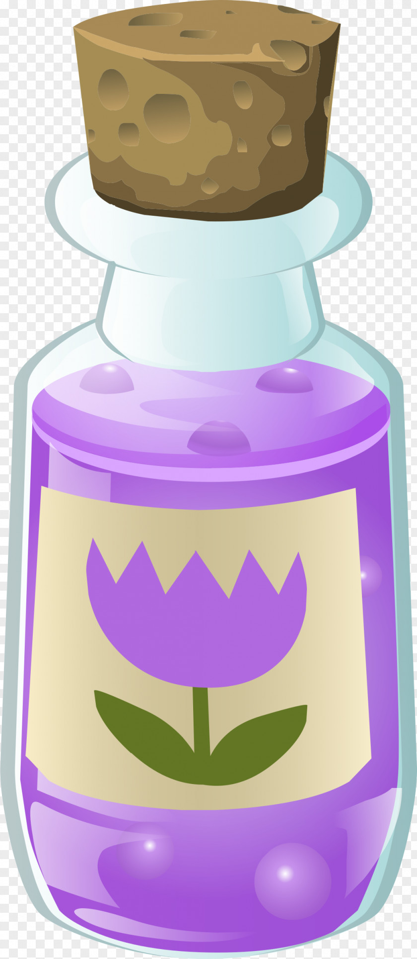 Purple Potion Clip Art PNG