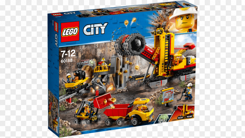 Toy Amazon.com LEGO 60188 City Mining Experts Site Lego PNG
