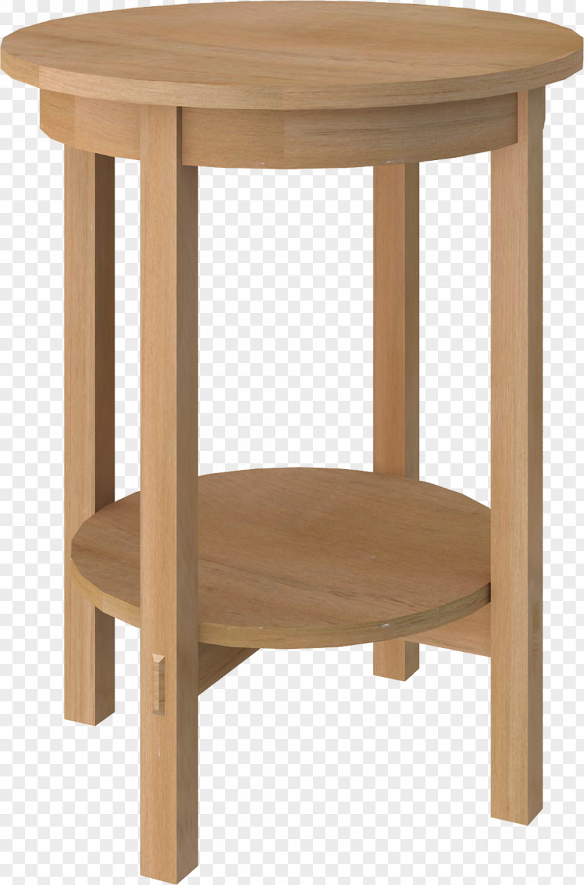 A Round Table With Four Legs Garden Furniture Hardwood Shelf PNG