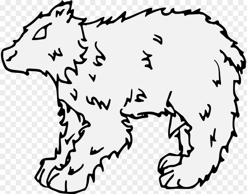 Bear Heraldry Canidae Drawing Clip Art PNG