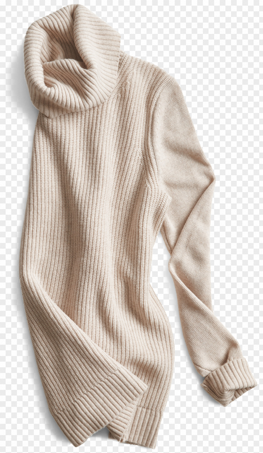 Dress Sleeve Outerwear Sweater Beige PNG