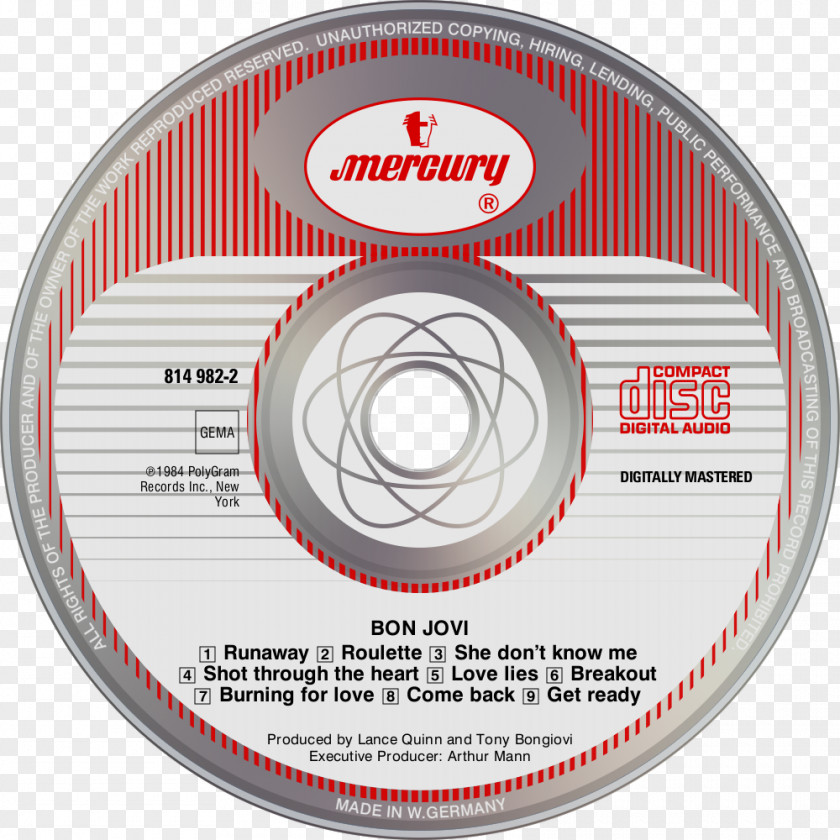 Dvd Compact Disc Bon Jovi HD DVD Blu-ray Disk Image PNG