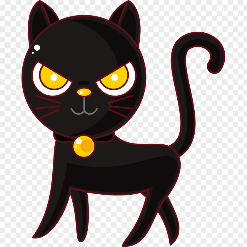 Feline Vector Graphics Halloween Image Drawing PNG