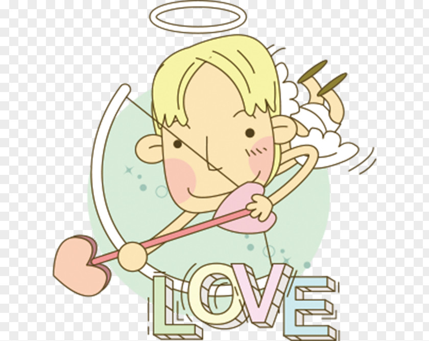God Of Love Cartoon Illustration PNG