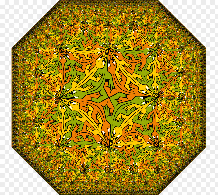Tessellation Symmetry Pattern PNG
