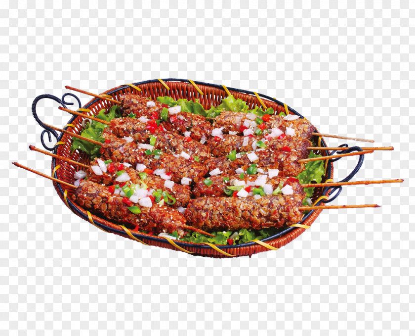 Barbecue Meatballs Sausage Kebab Roast Beef Street Food PNG