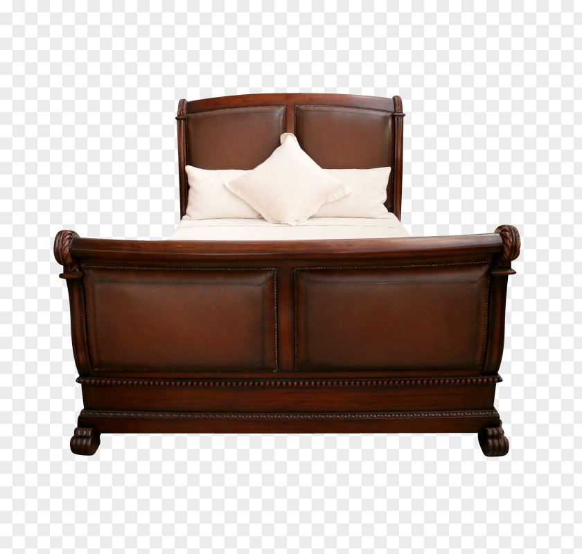 Bed Frame Couch Sleigh Furniture PNG