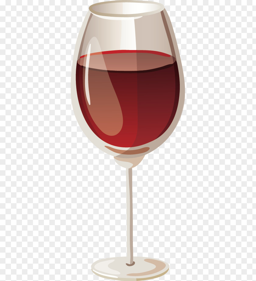 Cartoon Wine Glasses Red Cocktail Beer Alcoholic Beverage PNG