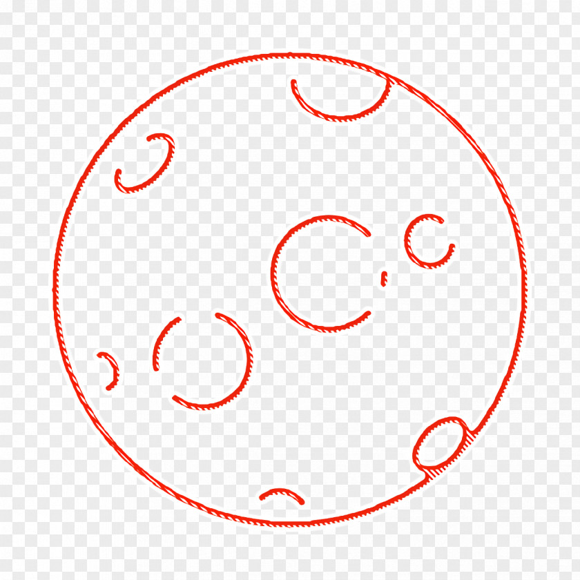 Big Moon Icon Space PNG