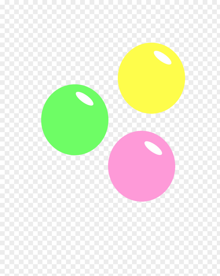 Bubble Gum Circle Logo Clip Art PNG