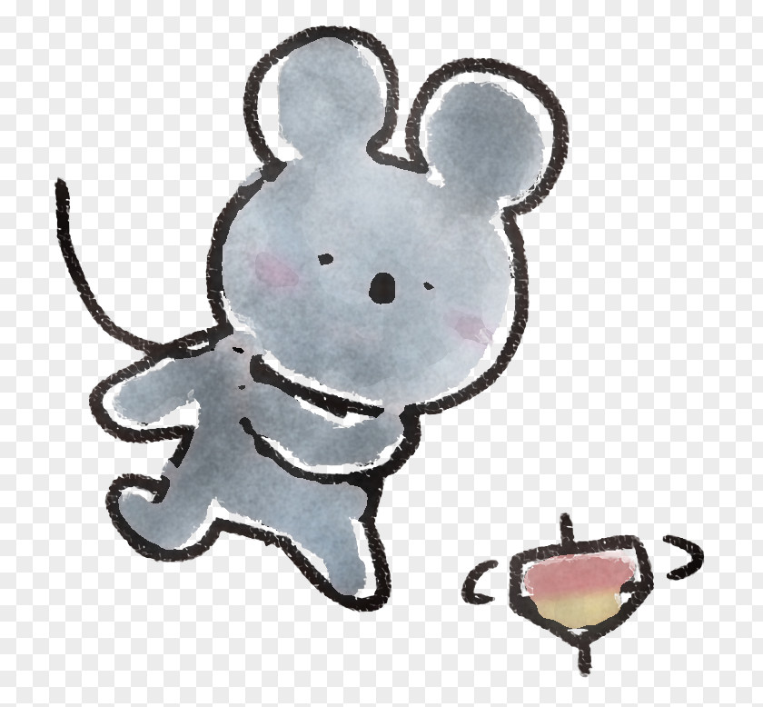 Cartoon Nose Mouse Ear PNG