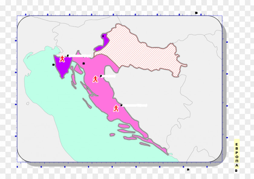 Map Croatian Royalty-free Clip Art PNG