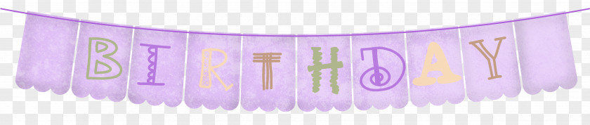 Small Flag Banners Purple Font PNG