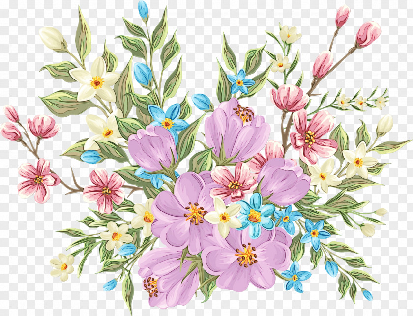 Floristry Wildflower Bouquet Of Flowers Drawing PNG