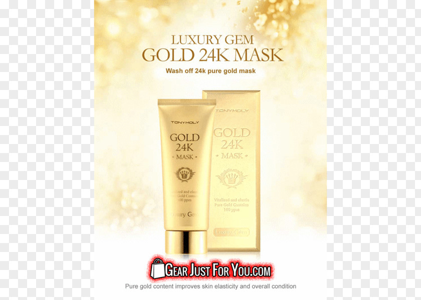 Gold Cream Lotion Cosmetics TONYMOLY Co.,Ltd. PNG