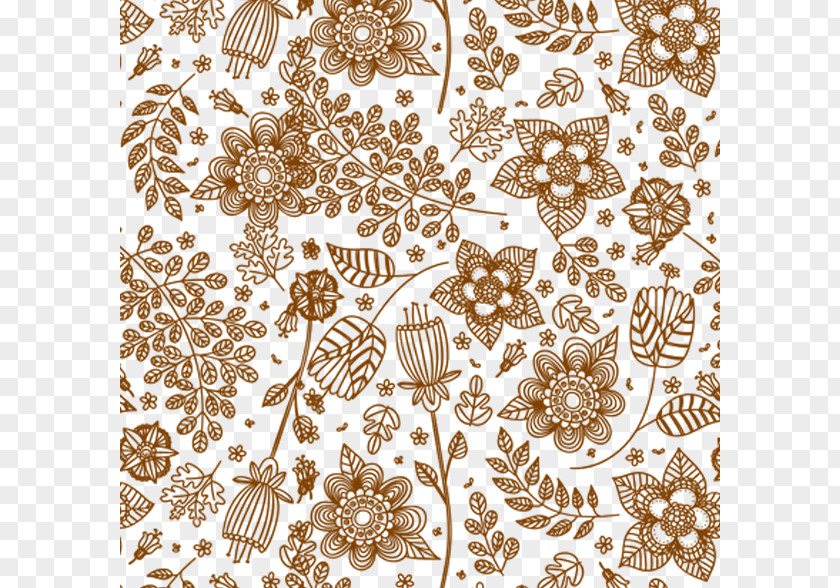 38 Women Section Flowers Vegetation Background Pattern Fundal Woman PNG