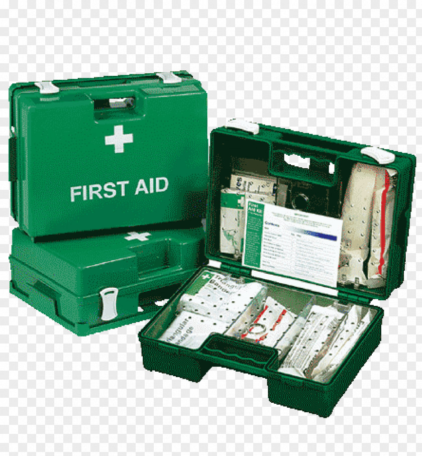 First Aid Kit Supplies Kits Construction Site Safety Occupational And Health PNG