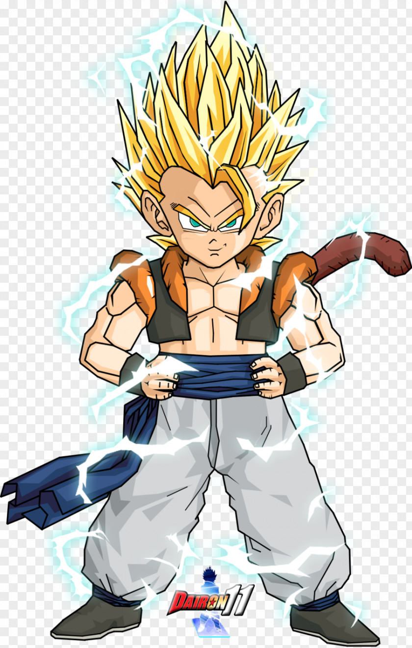 Goku Trunks Vegeta Gotenks PNG