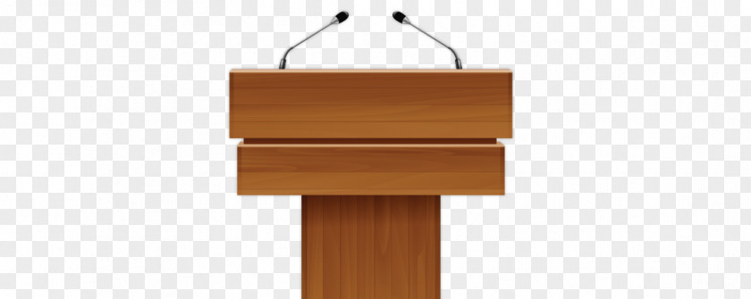 Microphone Podium PNG