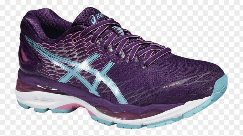 Aqua Dress Shoes For Women Asics Women's Gel Nimbus 18 Running Shoe Sports Nike PNG
