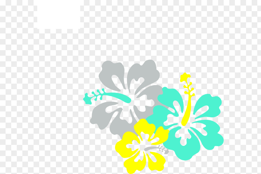 Hawaiian Flower Transparent Clip Art Vector Graphics Drawing PNG