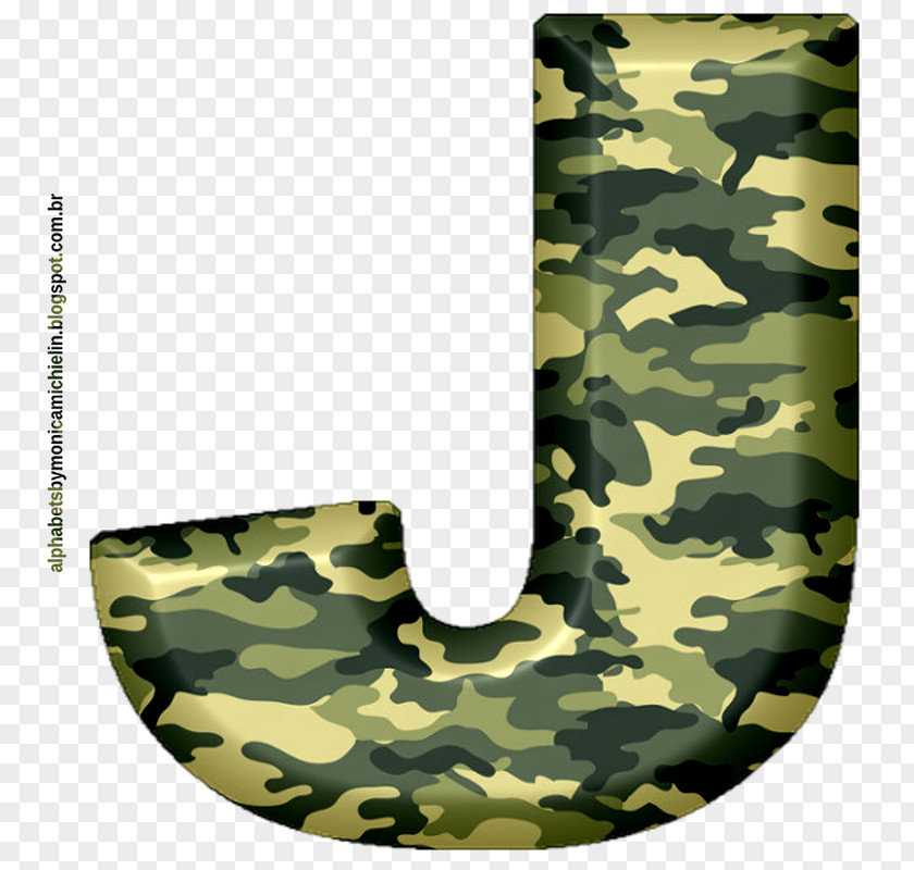 Militar Military Camouflage Letter PNG