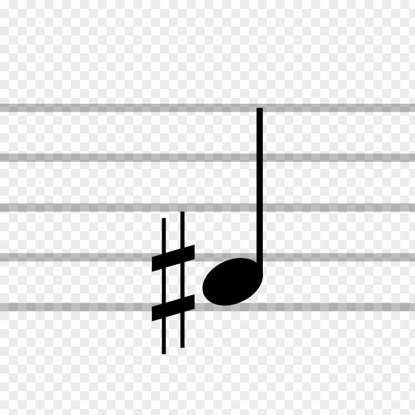 Musical Note Sharp Natural Flat Notation PNG