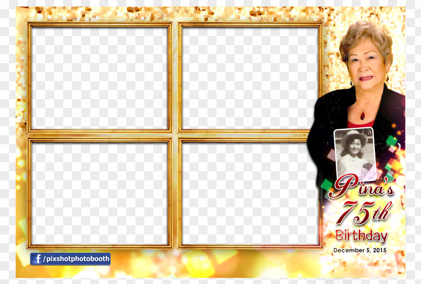 Picture Frames Photo Booth Page Layout PNG