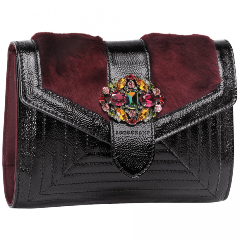 Bag Handbag Woman Leather Longchamp PNG