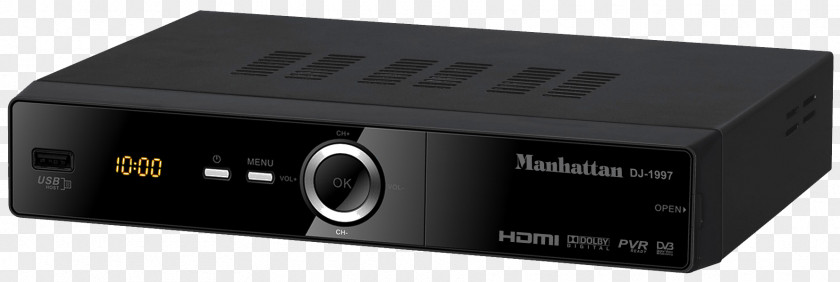 Blu-ray Disc AV Receiver High-definition Television Set-top Box PNG