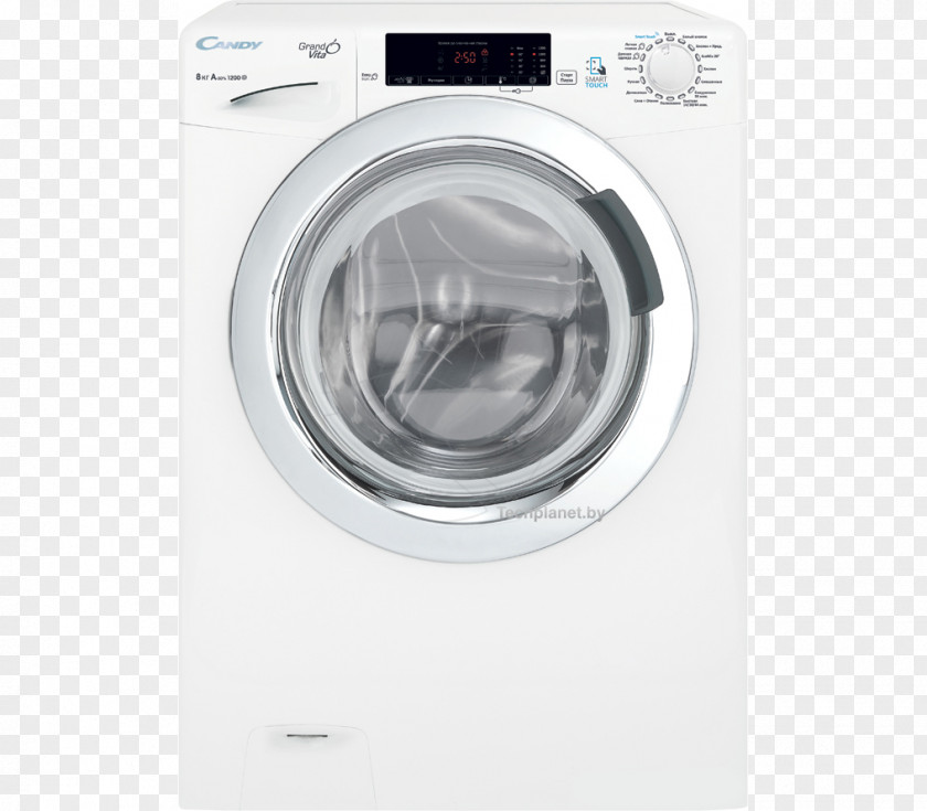 Candy Washing Machines Home Appliance Clothes Dryer 10kg Condenser Tumble PNG