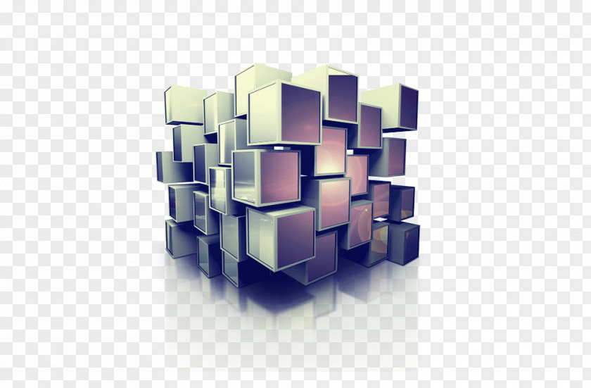 Creative Three-dimensional Cube Rubiks Business Company PNG