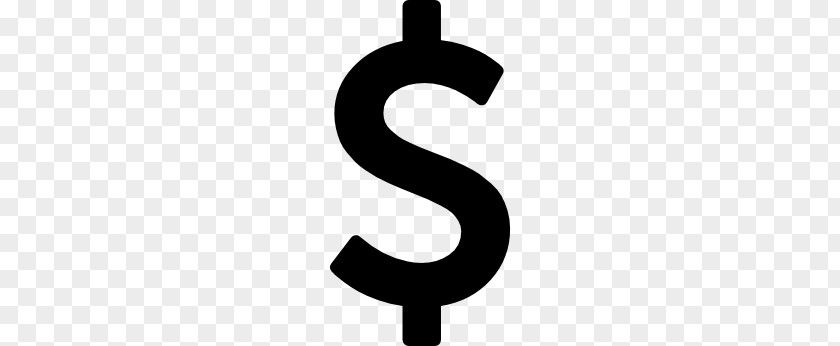 Dollar Sign Money Material Design Currency PNG