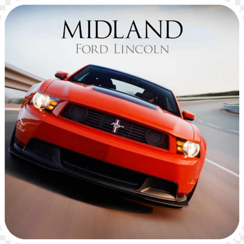 Lincoln Motor Company Boss 302 Mustang Car Ford GT PNG