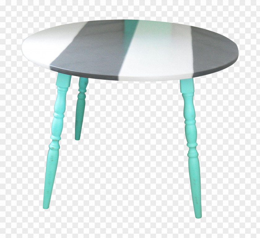 Hand Painted Desk Table Plastic Garden Furniture PNG