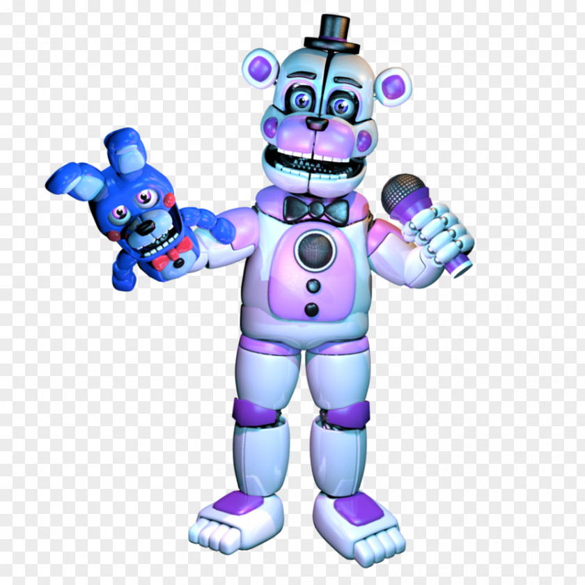 Robot Figurine Mascot PNG