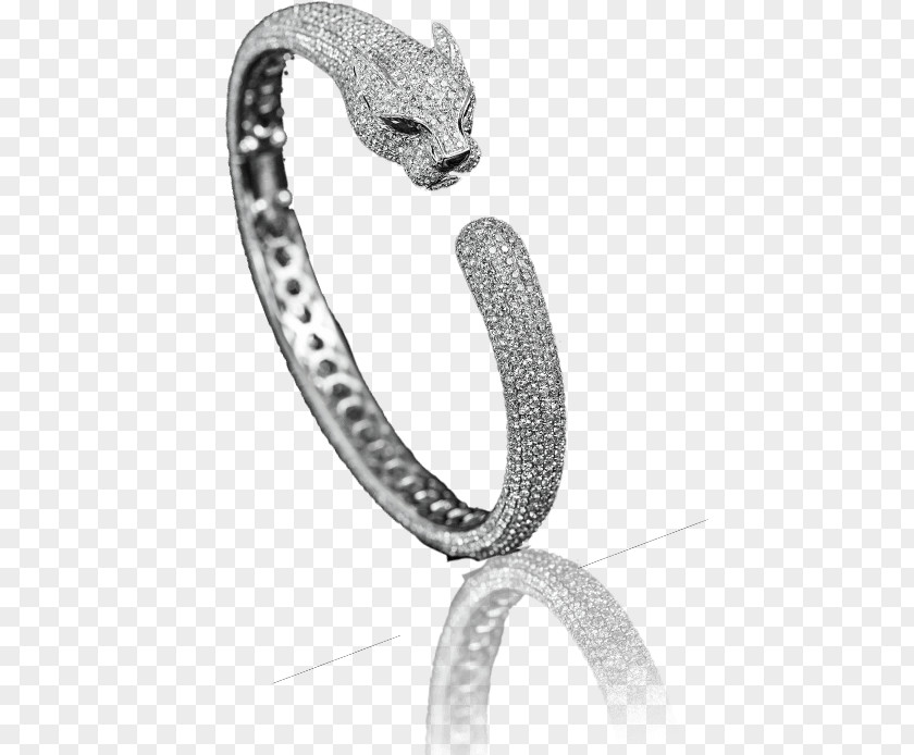 Silver Bangle Body Jewellery White PNG