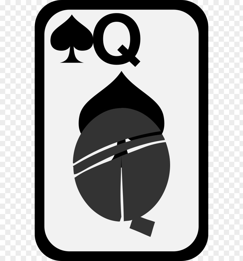 Ace Of Spades Clipart Queen Hearts Red Playing Card Clip Art PNG