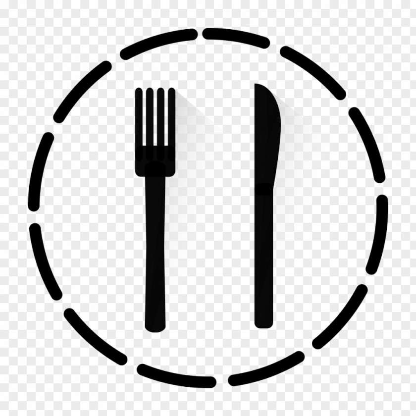 Fork Area Of A Circle Symbol PNG