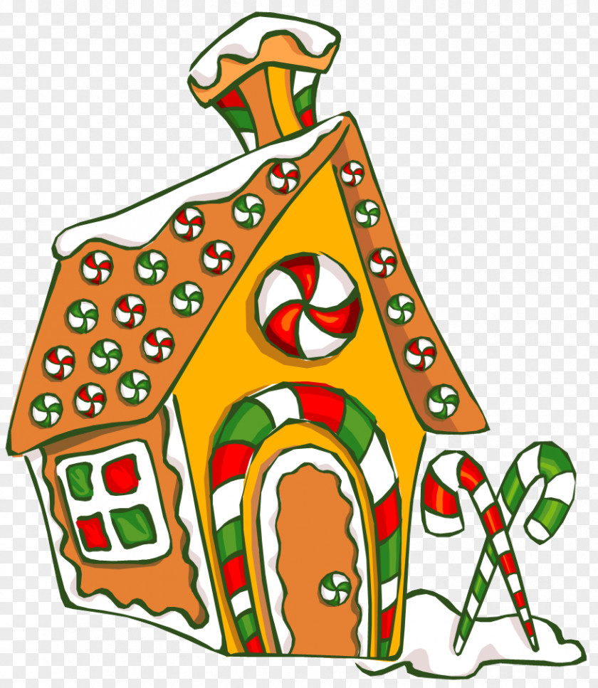 House Gingerbread Clip Art Christmas Man PNG
