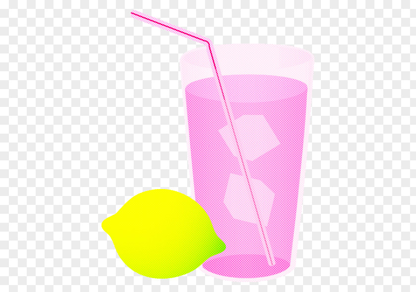 Pink Drink Drinking Straw Liquid Magenta PNG