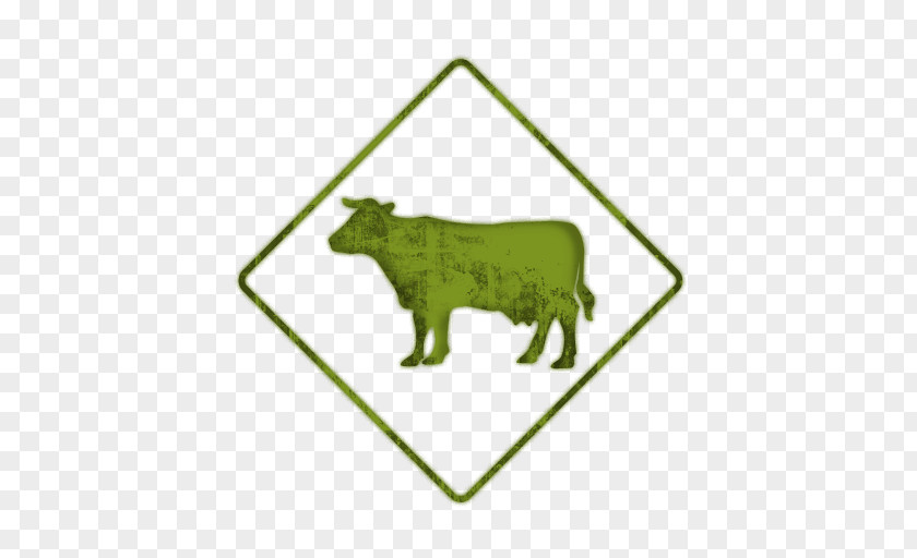 Road Angus Cattle Traffic Sign Warning PNG