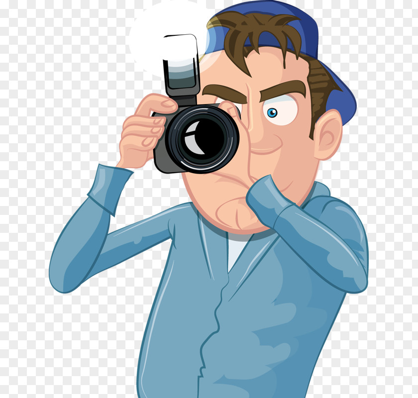 Camera To Take Pictures Photography Photographer Cartoon Clip Art PNG