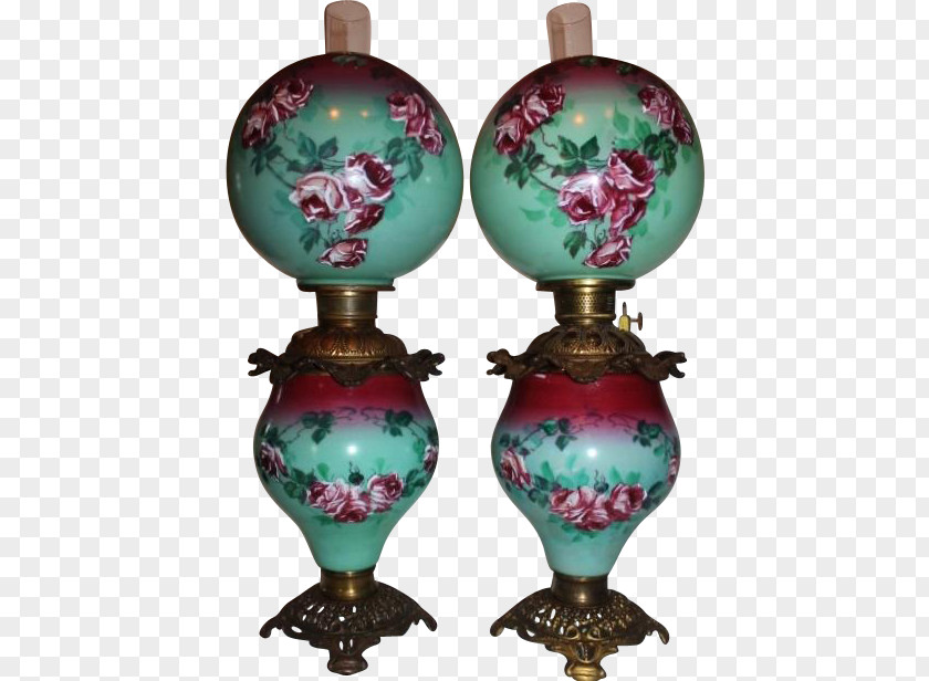Hand Painted Wind Vase PNG