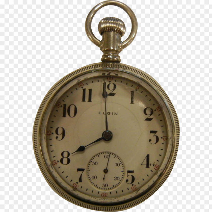 Pocket Watch Elgin National Company Illinois PNG