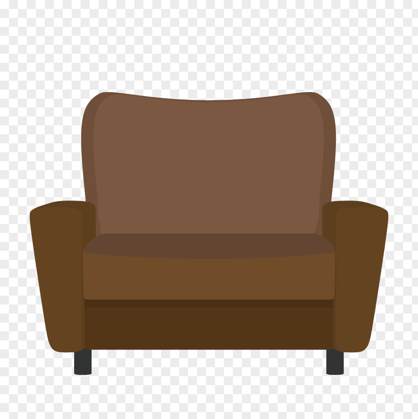 Vector Armchair Loveseat Couch Furniture Chair PNG