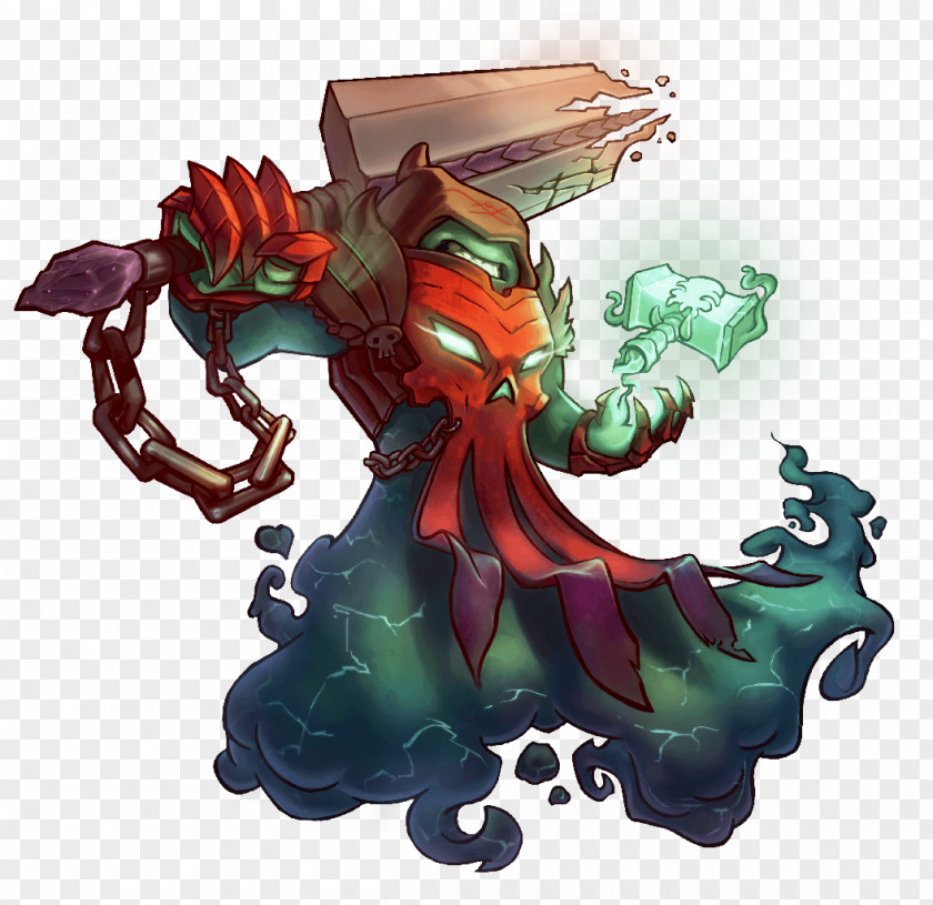 Awesomenauts Characters Figurine PNG