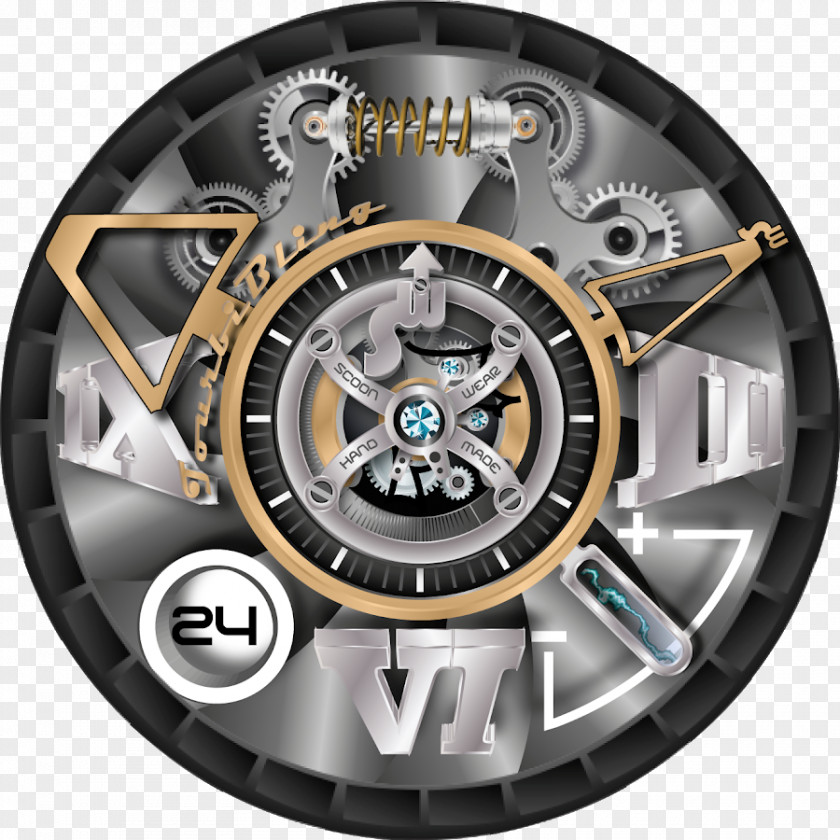 Metal Card Moto 360 (2nd Generation) LG G Watch Smartwatch Clock Face PNG